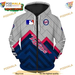 Minnesota Twins 3D Hoodie Affordable Baseball Sweatshirt for Fans 3