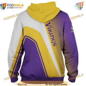 Minnesota Vikings NFL Hoodie 3D Budget Friendly NFL Merchandise Pullover 2