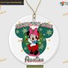 Minnie Mouse Christmas 2023 Ornament, Custom Christmas Ornament, Disney Celebration