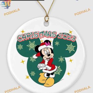 Minnie's Xmas Magic Ornament, 2023 Disney Decorative Ornament
