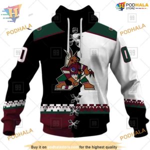 Mix Jersey 2023 Style NHL Arizona Coyotes Hoodie 3D, Personalized Arizona Coyotes Gear