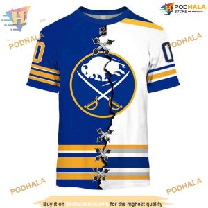 Mix Jersey 2023 Style Personalized NHL Buffalo Sabres 3D Hoodie Trendy 2