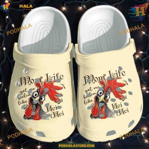 Mom Life Farmer Chicken Crocs, Trending Gifts for Mothers