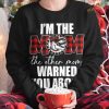 Mom Warning Christmas Tee, Best Family Christmas Gifts