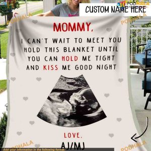 Mommy To Be Gift From Bump New Mom Blanket Mothers Day Pregnancy Gift 2