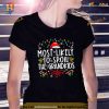 Most Likely To Spoil The Grandkids Grandma Funny Christmas Shirt