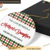 Mother & Daughter Bond 2023 Personalized Family Christmas Ornament