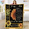 Mother-Daughter Love Wrapped in a Blanket, Unique Christmas Gift