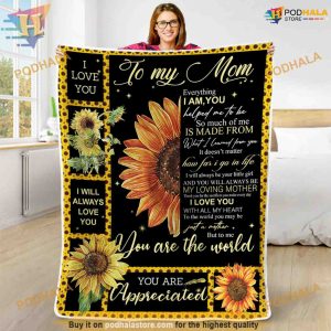 Mother-Daughter Love Wrapped in a Blanket, Unique Christmas Gift