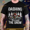 Motorcycle Dashing Snow Shirt, Best Family Christmas Gifts