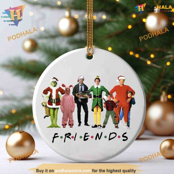Movie Characters Ornament, Friends Christmas Ornaments