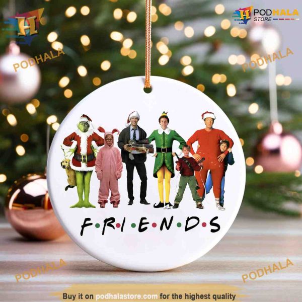 Movie Characters Ornament, Friends Christmas Ornaments