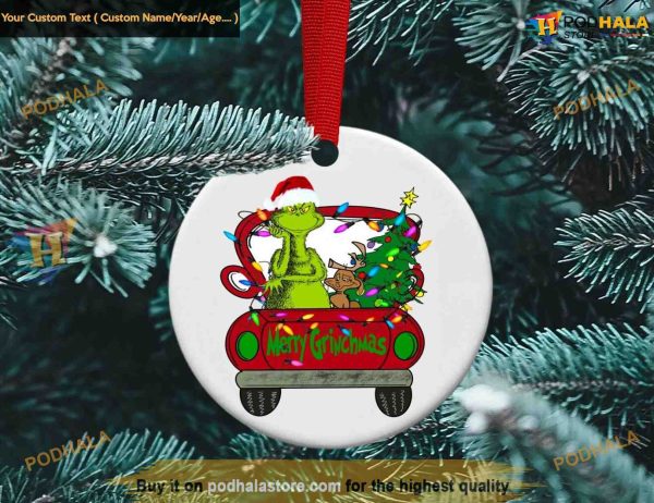 Movie Lover Grinchmas Decor, Personalized Grinch Christmas Gifts
