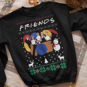 Movie Night Christmas Ugly Shirt, Film Buffs' Family Christmas Shirt Ideas