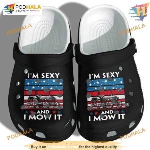 Mow Shoes Garden Funny I'm Sexy Crocs, Funny Xmas Gifts