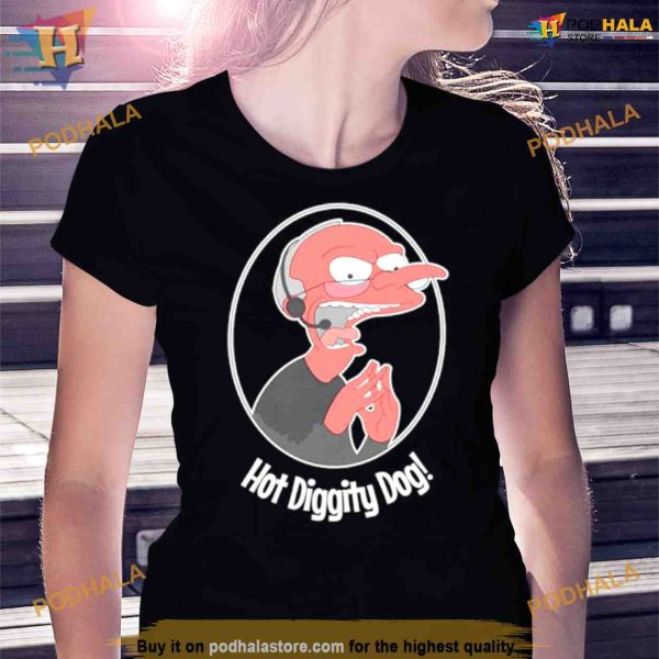 Mr. Brennan hot diggity dog Shirt For Women Men