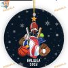 Multiple Sport Christmas Decor Ornament, Personalized Family Ornaments
