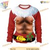 Muscle Xmas 3D Print Hoodie, Creative Christmas Gifts