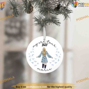 My Era Tour Custom Name Ornament, Personalized Swiftie Christmas Keepsake