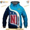 NFL Fans' Los Angeles Chargers 3D Hoodie, Pullover Sweatshirt
