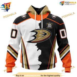 NHL 2023 Home Mix Away Personalize Mighty Ducks Hoodie 3D Collection 1