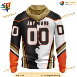 NHL 2023 Home Mix Away Personalize Mighty Ducks Hoodie 3D Collection 2