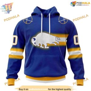 NHL Buffalo Sabres New Gradient Personalized 3D Hoodie Sabres Apparel 1