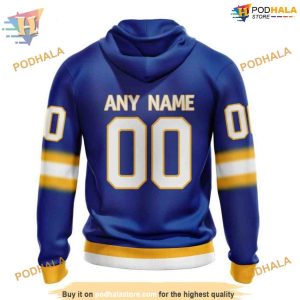 NHL Buffalo Sabres New Gradient Personalized 3D Hoodie Sabres Apparel 2