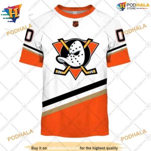 NHL Reverse Retro 2223 Style Mighty Ducks Hoodie 3D Edition 2