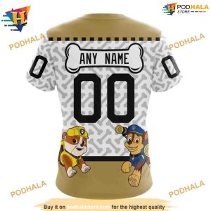 NHL Special PawPatrol Design Unique Anaheim Ducks Merch Hoodie 3D 4