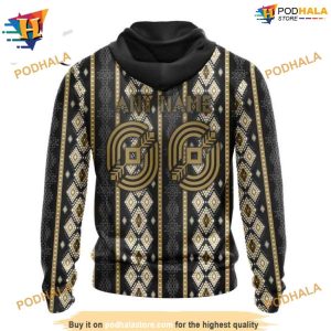 NHL Special Skull Native Design Mighty Ducks Hoodie 3D Collection 2