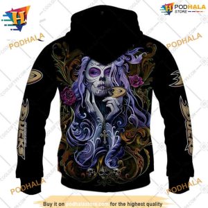 NHL Tattoo Girl Artwork 2023 Unisex Unique Anaheim Ducks Hoodie 3D 3