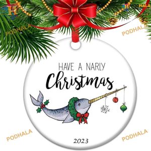 Narly Christmas 2023 Tree Decoration, Personalized Family Ornaments