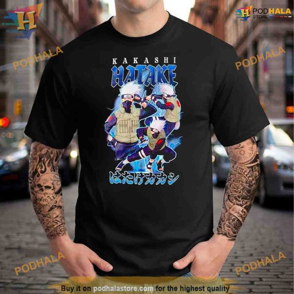 Naruto Shippuden Kakashi Collage Shirt For Women Men