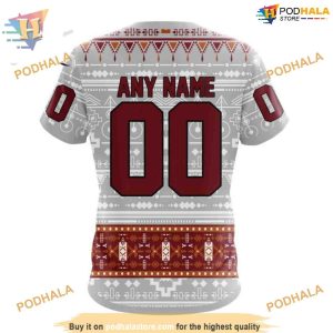 Native Design NHL Special Arizona Coyotes Hoodie 3D Custom Arizona Coyotes Merchandise 4