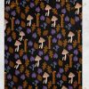 Nature & Witchy Mushroom Blanket, Funny Xmas Gift