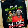 Naughty List Horse Xmas Shirt, Family Christmas Shirt Ideas