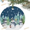 Navy Blue Snowman Christmas 2023, Family Christmas Tree Ornaments