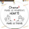 Neighbor s Christmas 2023 Humorous Ceramic Ornament Gift