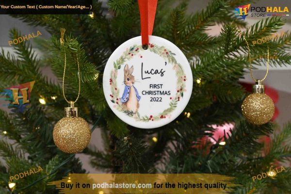 New Baby’s 1st Christmas Personalized Ornament