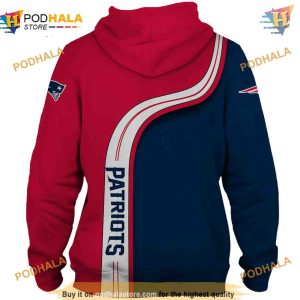 New England Patriots NFL Hoodie 3D Cute NFL Merchandise for Fans 2