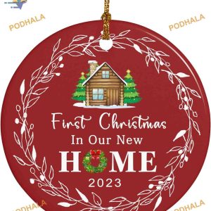 New Home 2023 Ornament, Friends Christmas Ornaments