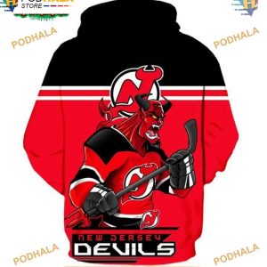 New Jersey Devils 3D Hoodie Ultra cool Long Sleeve Fan Gifts 2