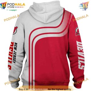 New Jersey Devils Zipper Hoodie Affordable Sweatshirt Fan Pullover 3