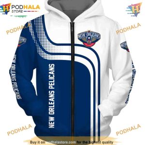 New Orleans Pelicans 3D Hoodie Cheap Basketball Sweatshirt for Fans 1