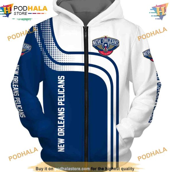 New Orleans Pelicans 3D Hoodie, Cheap Basketball Sweatshirt for Fans