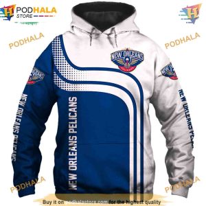 New Orleans Pelicans 3D Hoodie Cheap Basketball Sweatshirt for Fans 2