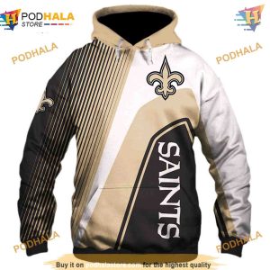 New Orleans Saints Affordable 3D Hoodie, NFL Merchandise