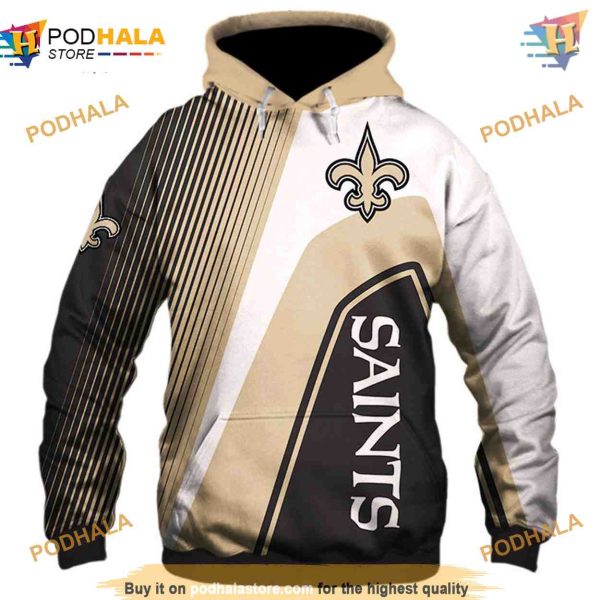 New Orleans Saints Affordable 3D Hoodie, NFL Merchandise