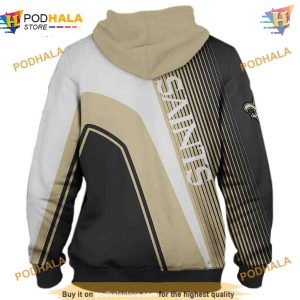 New Orleans Saints Affordable 3D Hoodie NFL Merchandise 2